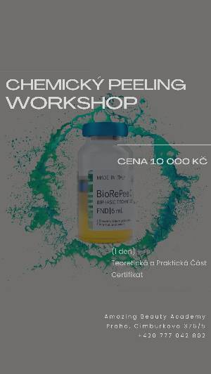 Workshop Chemical Peel BioRePeelCl3 Praha